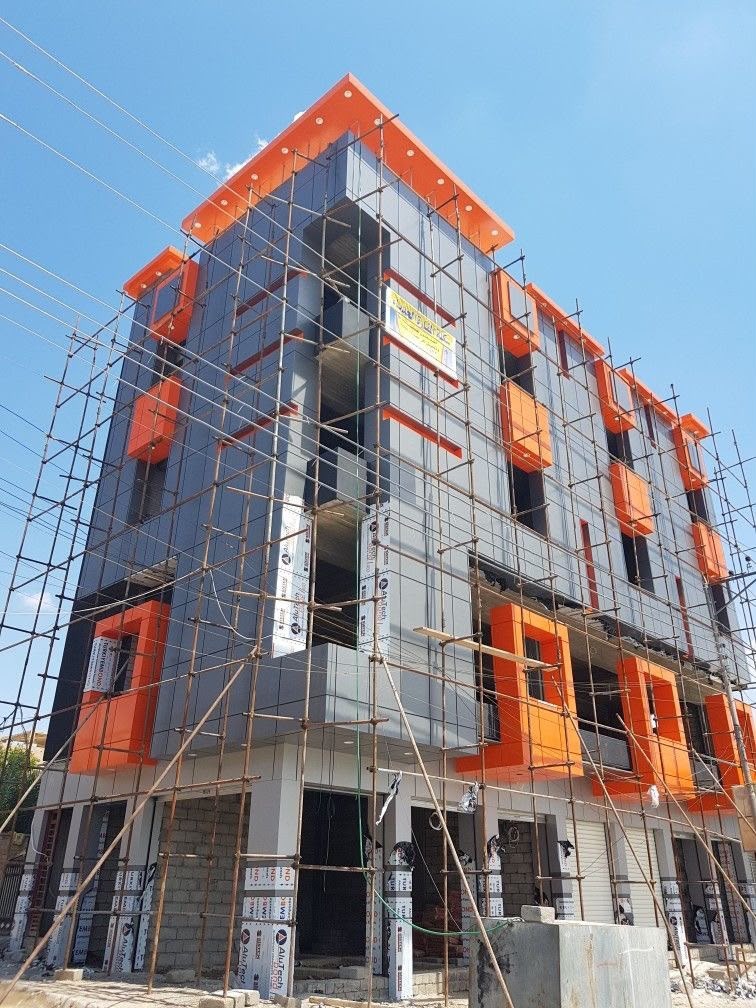 ACP cladding elevation and pylon signage in Bangalore